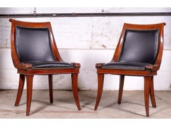 Pair Of Antique Mahogany Chairs