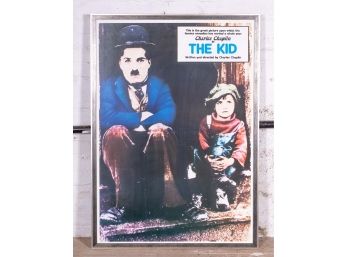 Motion Picture Poster For Charlie Chaplin's The Kid