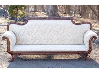 Clawfoot Empire Sofa