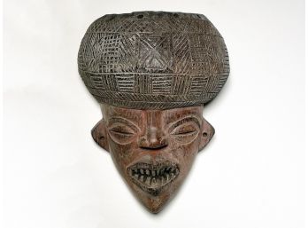 A Vintage Angolese Chockwe Mask