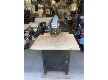 8 Inch Craftsman Radial Arm Saw (working)Manual And Tools