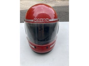 Adult Size Motorcycle Helmet (Maxon)