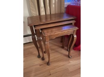 Queen Anne Style Stacking Tables