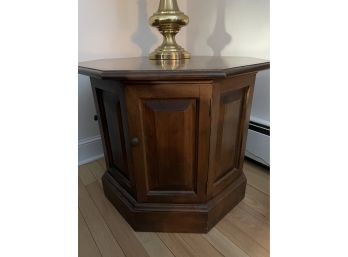 Octagon Side Table 28 Inches W X 21.5 Inches H