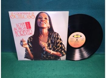 Cynthia Schloss. Love Songs Are Forever On V.P. Records. Vinyl Is Very Good. Jacket Is Very Good Plus.