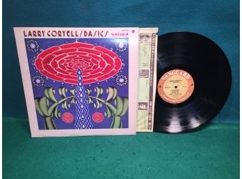 Larry Coryell. Basics On Vanguard Records Stereo. Vinyl Is Very Good Plus. Jacket Is Very Good Plus.