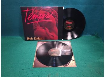 Bob Dylan. Tempest On Columbia Records Stereo. 180 Gram Thick Heavy Platter Double Vinyl Is Near Mint.