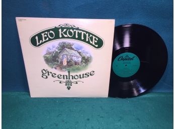 Leo Kottke. Greenhouse On Capitol Records. Vinyl Is Very Good Plus Plus. Jacket Is Very Good Plus.