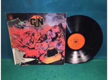 The Gun. Gun On UK Import CBS Records Mono. Vimyl Is Good Plus. Jacket Is Trashed.