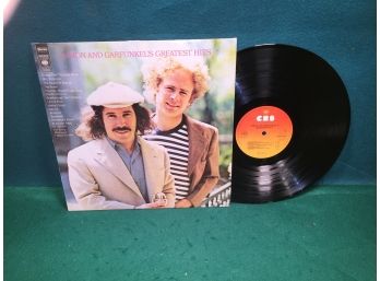 Simon And Garfunkel's Greatest Hits On Dutch Import CBS Records Stereo. Vinyl Is Near Mint.