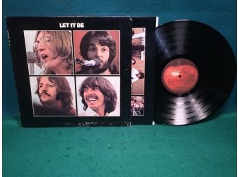 The Beatles. Let It Be On Apple Records Stereo. Vinyl Is Very Good Plus. Gatefold Jacket Is Very Good.