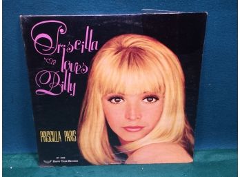 Priscilla Paris. Priscilla Loves Billy On Happy Tiger Records. Vinyl Is Sealed And Mint.