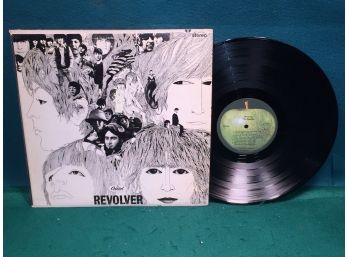 The Beatles. Revolver On Apple Records Stereo. Vinyl Is Good Plus. Jacket Is Very Good Plus.