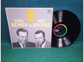 2000 Years With Carl Reiner & Mel Brooks On Capitol Records Mono. Vinyl Is Very Good. Comedy At Its Best!