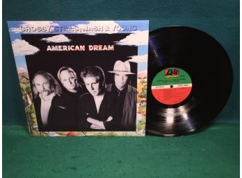 Crosby, Stills, Nash & Young. American Dream On Atlantic Records. Stereo Vinyl Is Near Mint. Jacket Is NM.