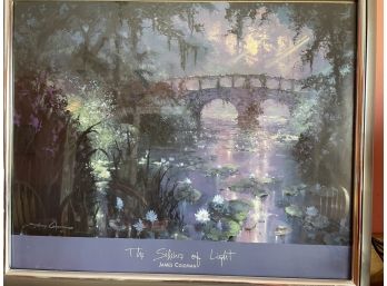 Artist James Coleman Of Disney Films  'The Silence Of Light' Framed  Print