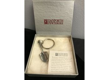 DANFORTH PEWTERERS Shovel Keychain