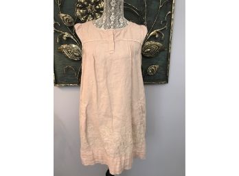 ZARA Woman Shabby Chic Pale Pink Frock