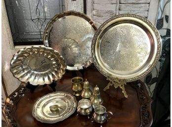 Intriguing  Lot Of Serving Pieces