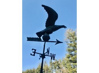 Incredible Antique Copper Eagle Weathervane!!