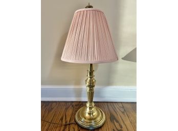 Table Lamp With Pink Shade