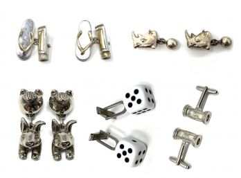 Collection Of Vintage Cufflinks