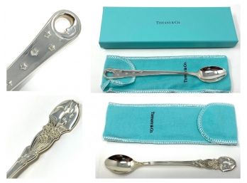 Tiffany & Co. Sterling Silver Feeding Spoons, A Pair