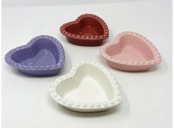 Williams Sonoma Heart Shaped Ramekins