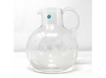 Tiffany & Co. Floral Pitcher