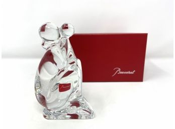 Baccarat Crystal Mother And Child Tendresse Figurine