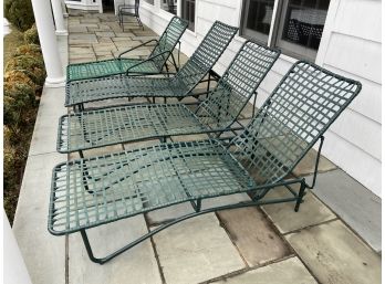 Brown Jordan Midcentury Lounge Chairs, Set Of Four