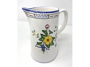 Tiffany & Co. Lisbon Handpainted In Portugal Pitcher