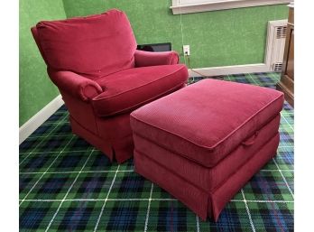 Vanguard Armchair And Ottoman