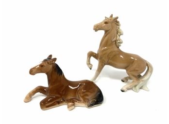 Pair Of Made In Japan Horse Figurines