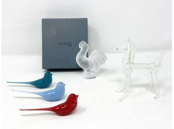 Glass Animal Figurines