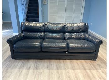 Genuine Leather 3 Cushion Sofa