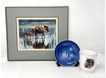 Horse Decor Trio