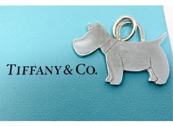 Tiffany & Co. Sterling Silver Westie Charm