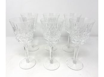 Waterford Crystal 7.7 Inch Lismore Wine Glasses