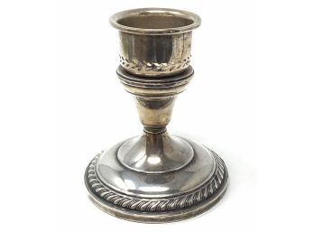 Vintage Sterling Candlestick