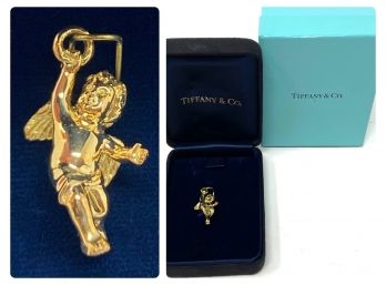 Tiffany & Co. 18k Gold Angel Charm