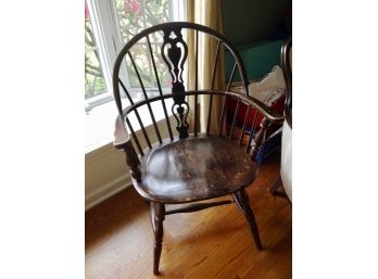 Antique Spindle Back Arm Chair