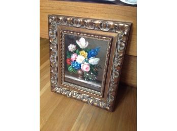 Small Framed Floral Print