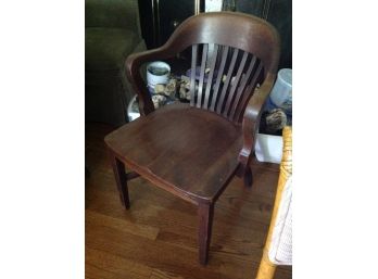 Oak Captain's Chair