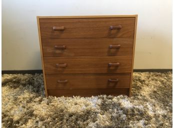 Danish Modern Bachelors Chest Of Drawers