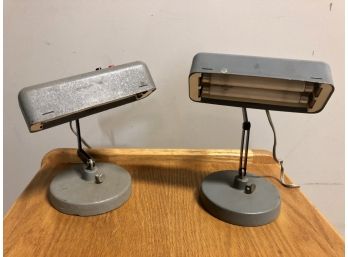 Pair Of Desktop Nite Lite Lamps