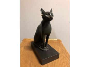 Egyptian Cat Goddess, Bast, Statue. Protects Against Disease & Banishes Evil