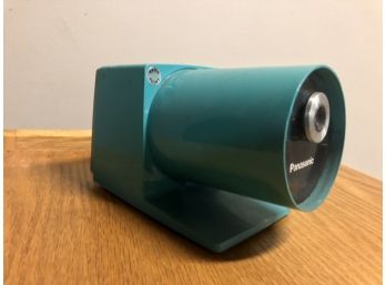 Turquoise Panasonic Pana Point KP-22A Mid Century Electric Pencil Sharpener