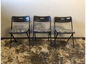 3 Folding Cosco Chairs