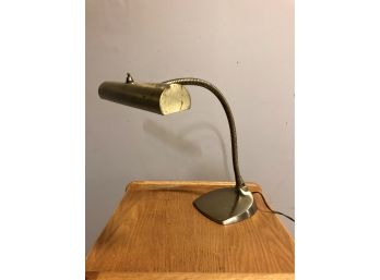 Brass Goose Neck Desk Lamp